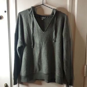 American Eagle Inside Out Hooded Sweatshirt